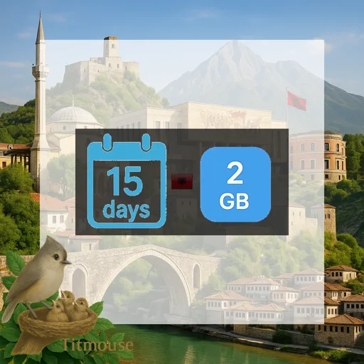 Albania - 2 GB - 15 Days