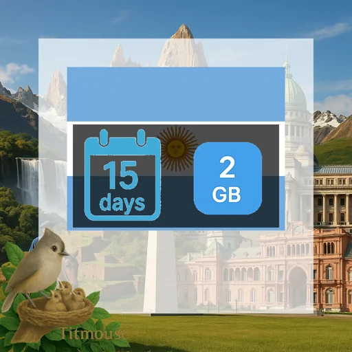 Argentina - 2 GB - 15 Days