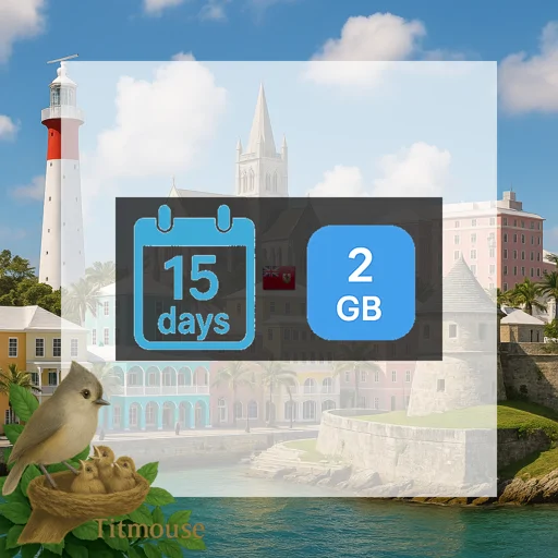 Bermuda - 2 GB - 15 Days