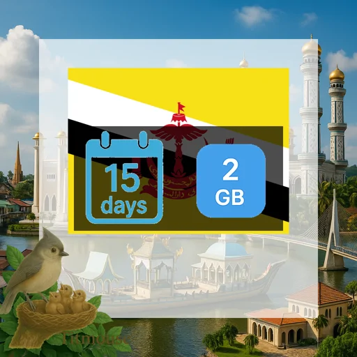 Brunei - 2 GB - 15 Days