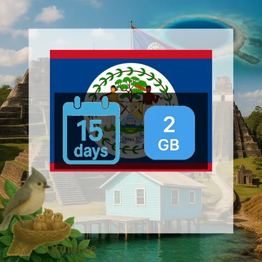 Belize - 2 GB - 15 Days