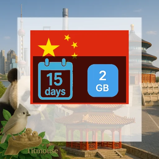 China - 2 GB - 15 Days