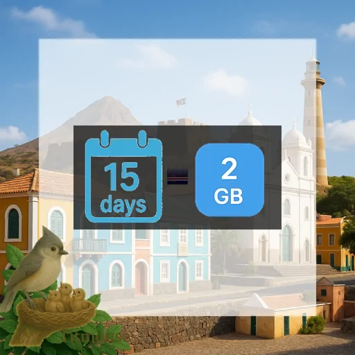 Cape Verde - 2 GB - 15 days