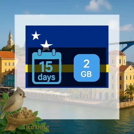 Curaçao - 2 GB - 15 Days