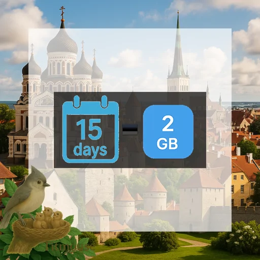 Estonia - 2 GB - 15 Days