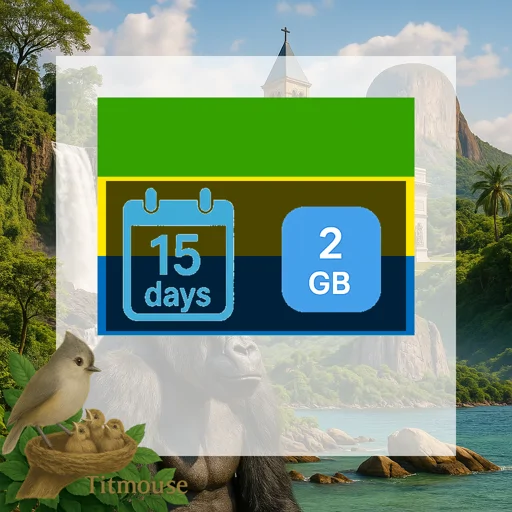 Gabon - 2 GB - 15 Days