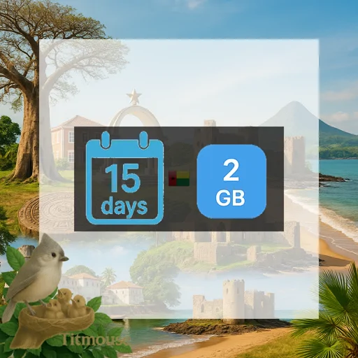 Guinea-Bissau - 2 GB - 15 Days