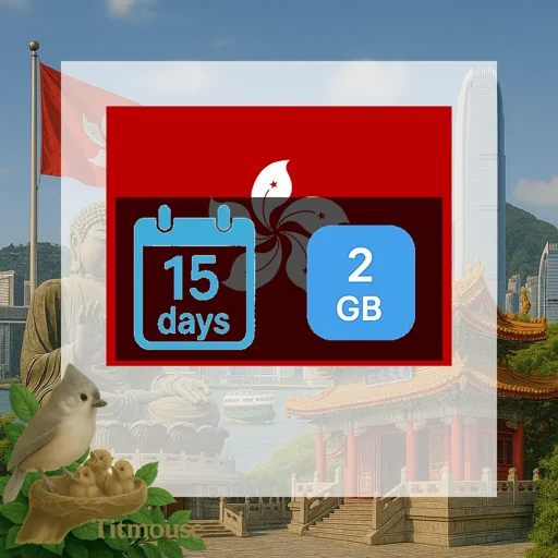 Hong Kong - 2 GB - 15 Days