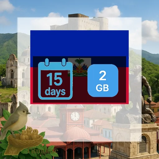 Haiti - 2 GB - 15 Days