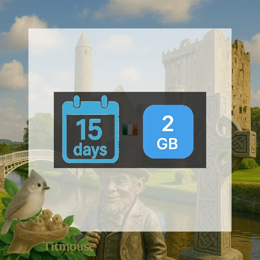 Ireland - 2 GB - 15 Days