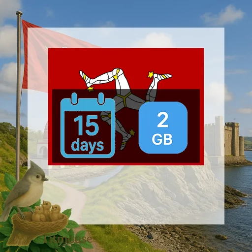 Isle of Man - 2 GB - 15 Days