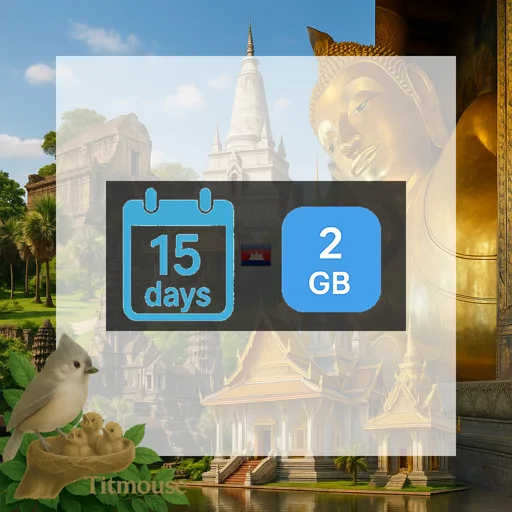 Cambodia - 2 GB - 15 Days