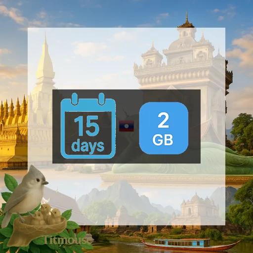 Laos - 2 GB - 15 Days