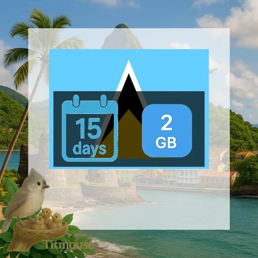 Saint Lucia - 2 GB - 15 Days