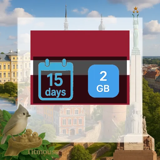 Latvia - 2 GB - 15 Days