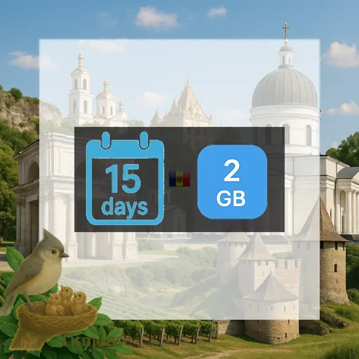 Moldova - 2 GB - 15 Days