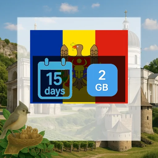 Moldova - 2 GB - 15 Days