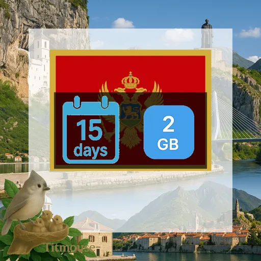 Montenegro - 2 GB - 15 Days