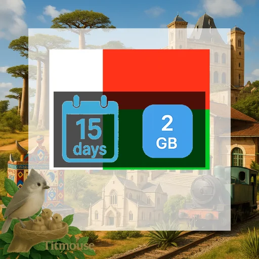 Madagascar - 2 GB - 15 Days