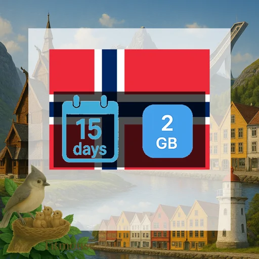 Norway - 2 GB - 15 Days