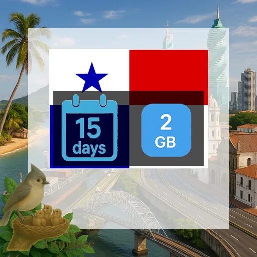 Panama - 2 GB - 15 Days