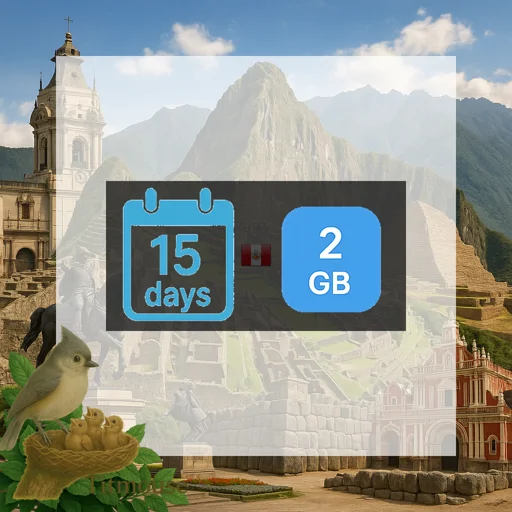 Peru - 2 GB - 15 days