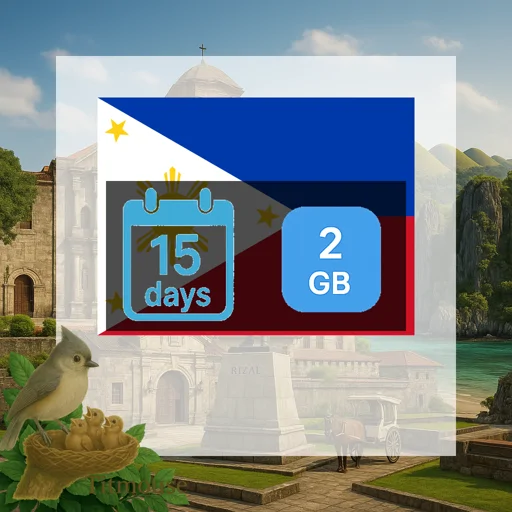 Philippines - 2 GB - 15 Days