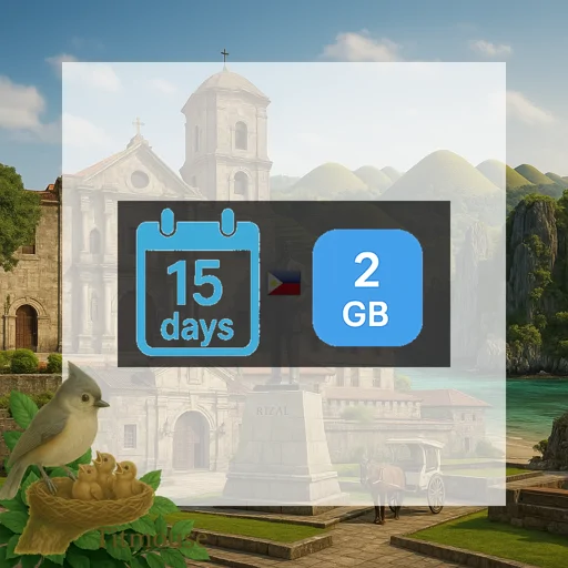 Philippines - 2 GB - 15 Days