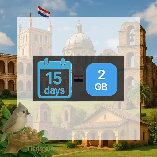 Paraguay - 2 GB - 15 days