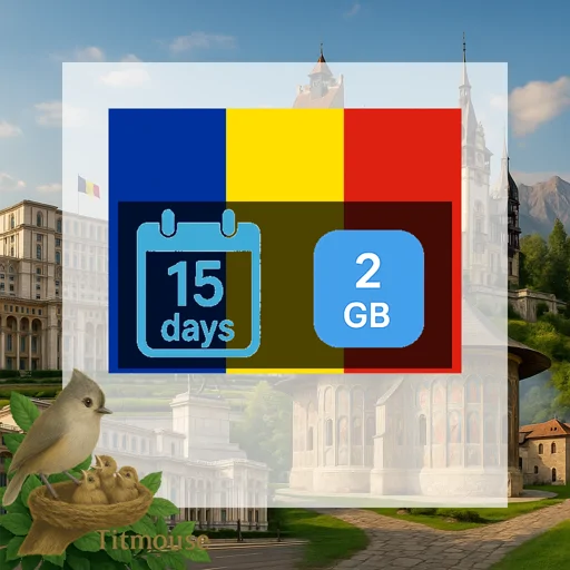 Romania - 2 GB - 15 Days