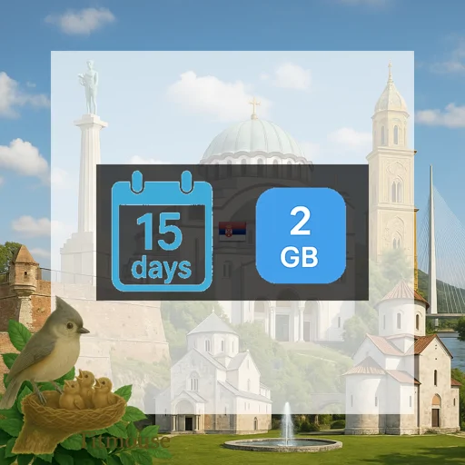 Serbia - 2 GB - 15 Days