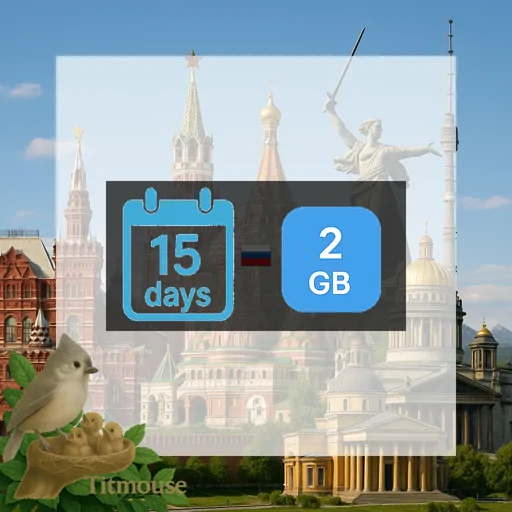 Russia - 2 GB - 15 Days