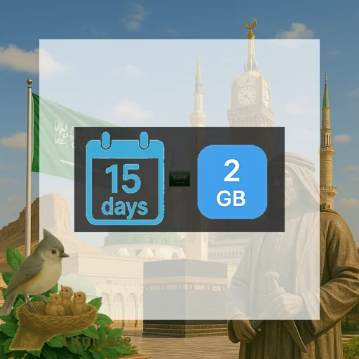 Saudi Arabia - 2 GB - 15 days