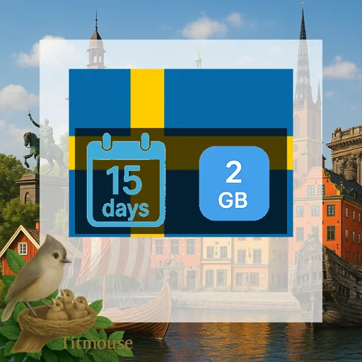 Sweden - 2 GB - 15 Days