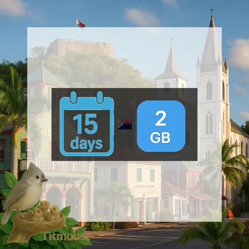Sint Maarten (Dutch Part) - 2 GB - 15 Days
