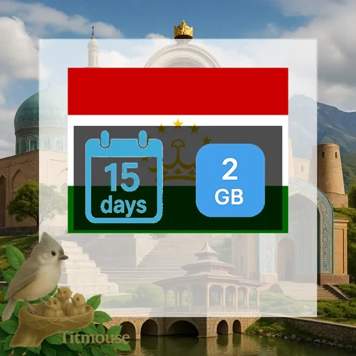 Tajikistan - 2 GB - 15 Days