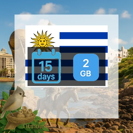 Uruguay - 2 GB - 15 Days