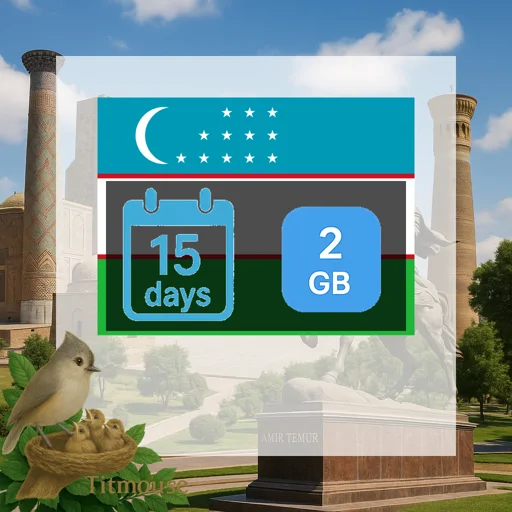 Uzbekistan - 2 GB - 15 Days