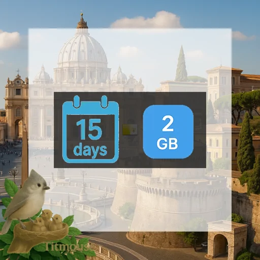 Vatican City - 2 GB - 15 days
