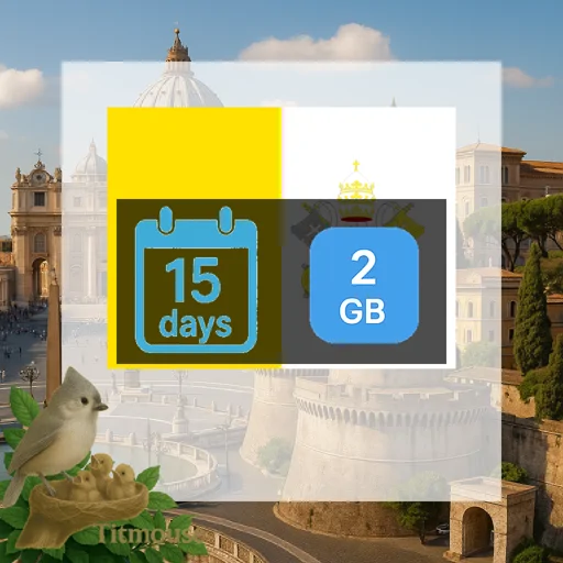 Vatican City - 2 GB - 15 Days