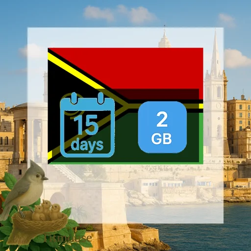 Vanuatu - 2 GB - 15 Days