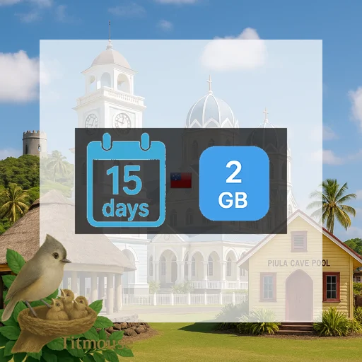 Samoa - 2 GB - 15 Days
