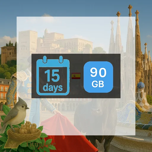 Spain - Unlimited - 15 Days