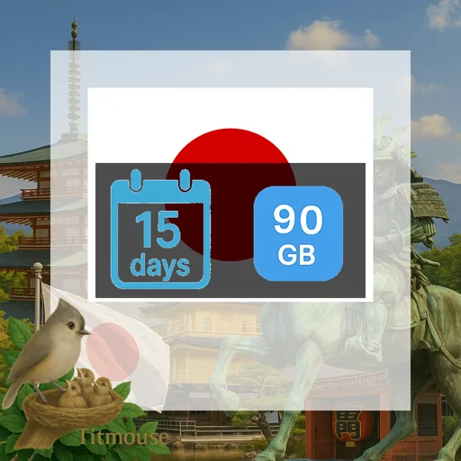 Japan - Unlimited - 15 Days