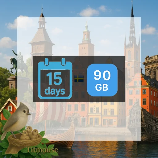 Sweden - Unlimited - 15 Days