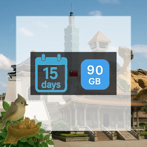 Taiwan - Unlimited - 15 Days