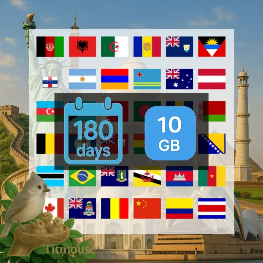 Discover Global - 10 GB - 180 Days