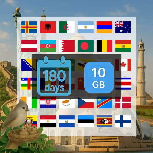 Discover Global - 10 GB - 180 days