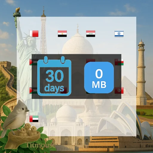 Middle East and North Africa - Unlimited - 30 days