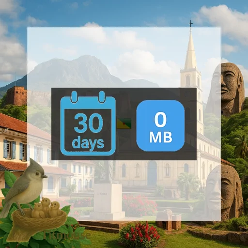 French Guiana - Unlimited - 30 days